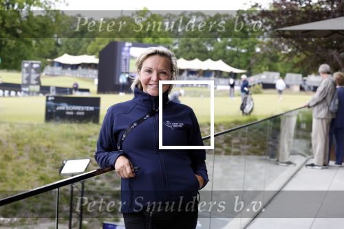 Cromvoirt 25 mei 2023
Mariska v Kolck werkt in de beveiliging bij de KLM Open .
