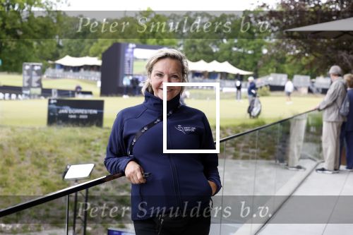 Cromvoirt 25 mei 2023
Mariska v Kolck werkt in de beveiliging bij de KLM Open .