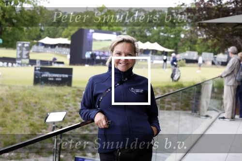 Cromvoirt 25 mei 2023
Mariska v Kolck werkt in de beveiliging bij de KLM Open .