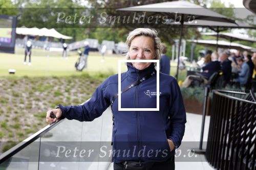 Cromvoirt 25 mei 2023
Mariska v Kolck werkt in de beveiliging bij de KLM Open .