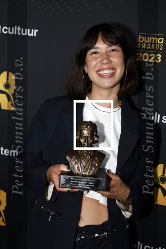 Amsterdam 22 mei 2023
Uitreiking Buma awards in Tuschinski Amsterdam.
Meau Hewitt met haar partner Jesper de Jonge