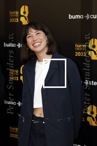 Amsterdam 22 mei 2023
Uitreiking Buma awards in Tuschinski Amsterdam.
Meau Hewitt met haar partner Jesper de Jonge