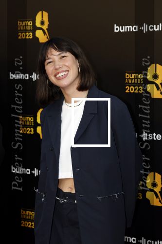 Amsterdam 22 mei 2023
Uitreiking Buma awards in Tuschinski Amsterdam.
Meau Hewitt met haar partner Jesper de Jonge