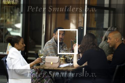 Amsterdam 27 mei 2023
Mimoun Ouled Radi op terras in Amsterdam zuid