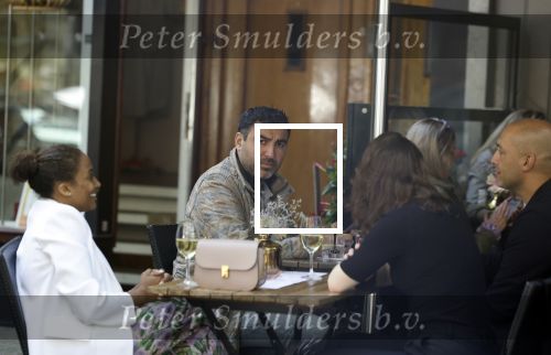 Amsterdam 27 mei 2023
Mimoun Ouled Radi op terras in Amsterdam zuid
