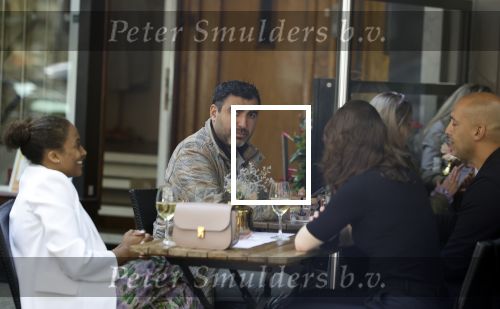 Amsterdam 27 mei 2023
Mimoun Ouled Radi op terras in Amsterdam zuid