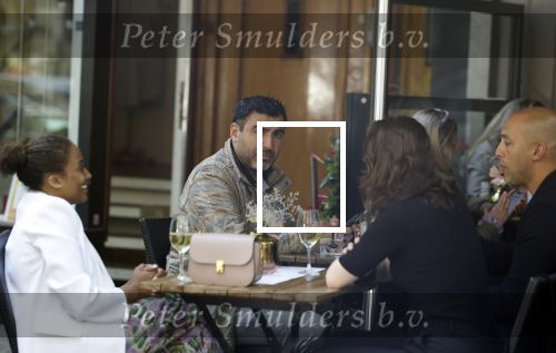 Amsterdam 27 mei 2023
Mimoun Ouled Radi op terras in Amsterdam zuid