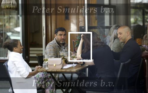 Amsterdam 27 mei 2023
Mimoun Ouled Radi op terras in Amsterdam zuid