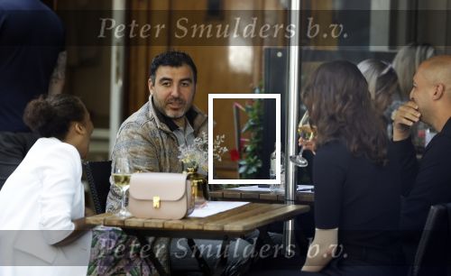 Amsterdam 27 mei 2023
Mimoun Ouled Radi op terras in Amsterdam zuid