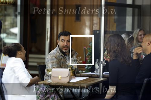 Amsterdam 27 mei 2023
Mimoun Ouled Radi op terras in Amsterdam zuid
