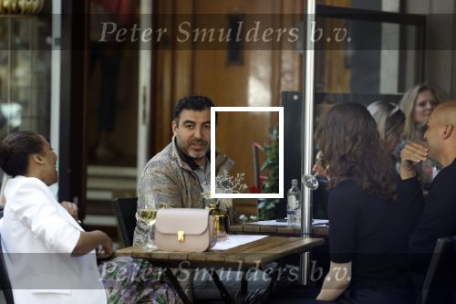 Amsterdam 27 mei 2023
Mimoun Ouled Radi op terras in Amsterdam zuid