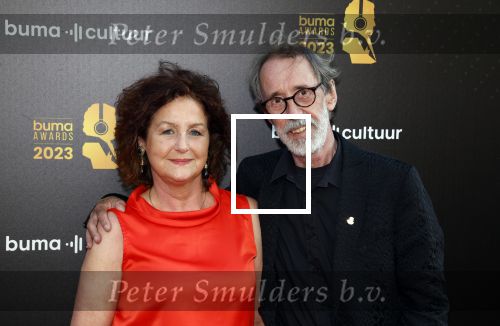 Amsterdam 22 mei 2023
Uitreiking Buma awards in Tuschinski Amsterdam.
Peter v Asten met partrner