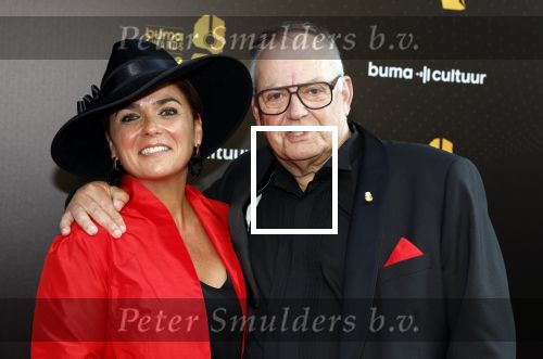 Amsterdam 22 mei 2023
Uitreiking Buma awards in Tuschinski Amsterdam.
Riny Schreijenberg met partner