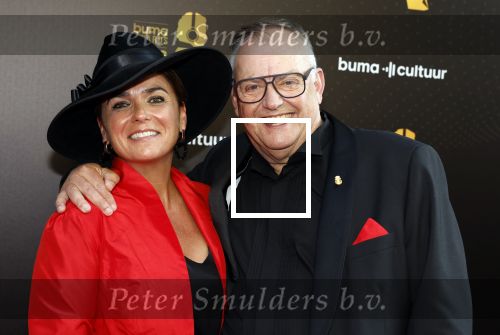 Amsterdam 22 mei 2023
Uitreiking Buma awards in Tuschinski Amsterdam.
Riny Schreijenberg met partner