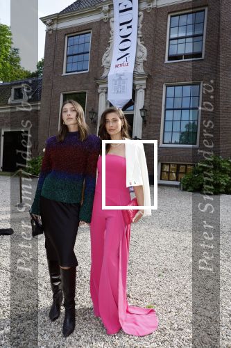 Amsterdam 18 mei 2023
Presentatie netflix serie  Queen CHarlotte met oa aanwezig India Amarteifio en Corey Mylchreest .
Serie is samenwerking met Vogue. Het feest is bij Huize Frankendaal.
Talissa Benamou en Chelsey Weimar