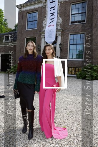 Amsterdam 18 mei 2023
Presentatie netflix serie  Queen CHarlotte met oa aanwezig India Amarteifio en Corey Mylchreest .
Serie is samenwerking met Vogue. Het feest is bij Huize Frankendaal.
Talissa Benamou en Chelsey Weimar