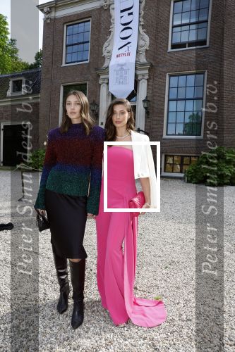 Amsterdam 18 mei 2023
Presentatie netflix serie  Queen CHarlotte met oa aanwezig India Amarteifio en Corey Mylchreest .
Serie is samenwerking met Vogue. Het feest is bij Huize Frankendaal.
Talissa Benamou en Chelsey Weimar