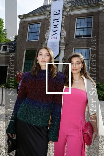 Amsterdam 18 mei 2023
Presentatie netflix serie  Queen CHarlotte met oa aanwezig India Amarteifio en Corey Mylchreest .
Serie is samenwerking met Vogue. Het feest is bij Huize Frankendaal.
Talissa Benamou en Chelsey Weimar