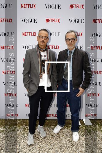 Amsterdam 18 mei 2023
Presentatie netflix serie  Queen CHarlotte met oa aanwezig India Amarteifio en Corey Mylchreest .
Serie is samenwerking met Vogue. Het feest is bij Huize Frankendaal.
Viktor en Rolf