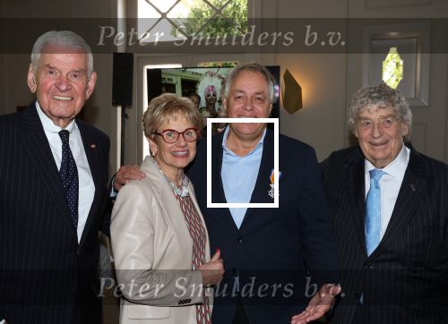 Breda, 26 Oktober 2024
Koninklijke onderscheiding voor Aad Ouborg
Aad Ouborg Els Blokker Tonny Eyk en Jaap Rost  Onnes