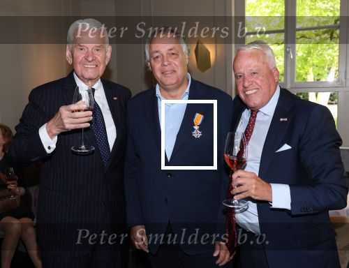 Breda, 26 Oktober 2024
Koninklijke onderscheiding voor Aad Ouborg
Aad Ouborg Jaap Rost  Onnes en Willem Kool