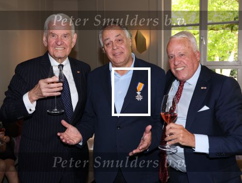 Breda, 26 Oktober 2024
Koninklijke onderscheiding voor Aad Ouborg
Aad Ouborg Jaap Rost  Onnes en Willem Kool