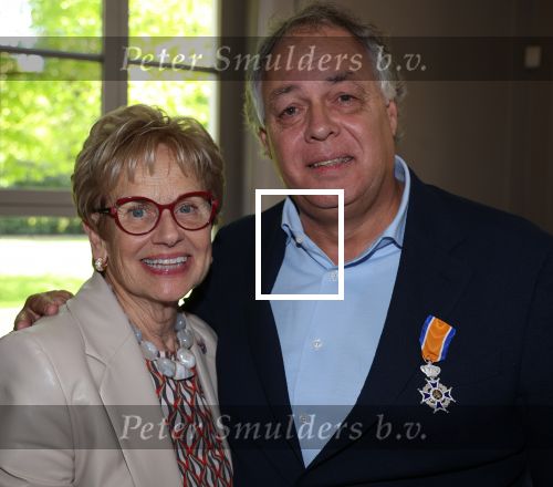 Breda, 26 Oktober 2024
Koninklijke onderscheiding voor Aad Ouborg
Aad Ouborg en Els Blokker