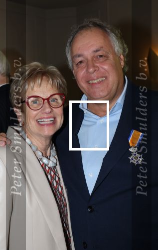 Breda, 26 Oktober 2024
Koninklijke onderscheiding voor Aad Ouborg
Aad Ouborg en Els Blokker