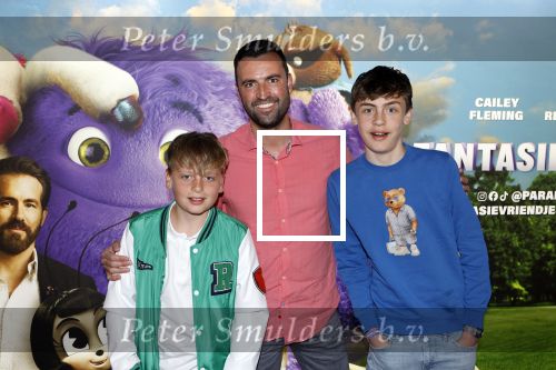 Amsterdam 11 mei 2024
Premiere Fantasievriendjes in Pathe Arena . Bjorn Remmerswaal met ...