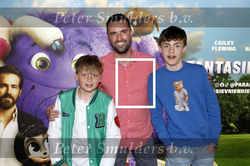 Amsterdam 11 mei 2024
Premiere Fantasievriendjes in Pathe Arena . Bjorn Remmerswaal met ...