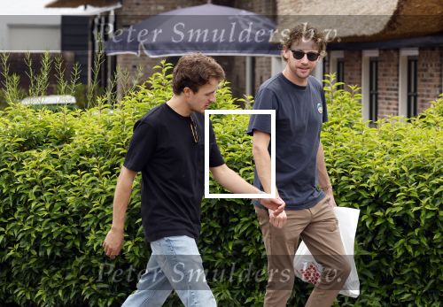 Blaricum 25 mei 2024
Ewout Genmans met zijn vriend / partner in Blaricum