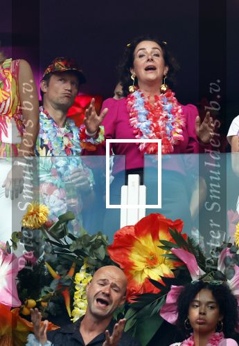 Amsterdam 25 mei 2024
Burgemeester Femke Halsema is aanwezig bij toppers in concert in de Johan Cruijff arena.