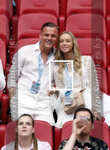 Amsterdam 25 mei 2024
Jacky Omtzigt met vriend bij toppers in Concert in de Amsterdam Johan Cruijff arena