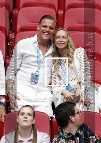 Amsterdam 25 mei 2024
Jacky Omtzigt met vriend bij toppers in Concert in de Amsterdam Johan Cruijff arena