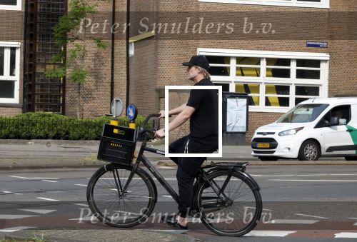 Amsterdam 17 mei 2024
Jacob Krabbe op de fiets in het centrum van Amsterdam
