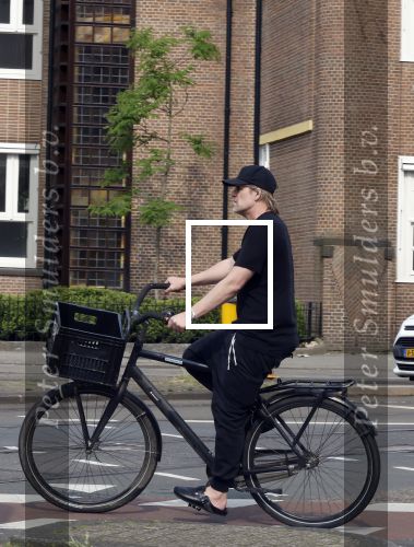 Amsterdam 17 mei 2024
Jacob Krabbe op de fiets in het centrum van Amsterdam