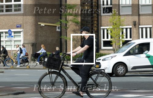 Amsterdam 17 mei 2024
Jacob Krabbe op de fiets in het centrum van Amsterdam