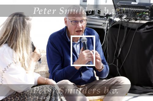 Vijfhuizen 23 mei 2024
Jan de Hoop en zijn partner Coen Lievaart worden door Vivian Slingerland geinterviewd op de libelle zomerweek.