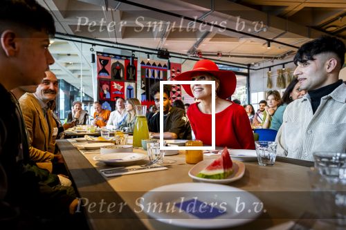 Amsterdam 25 april 2024
Koningin Maxima opent a beautiful Mess.