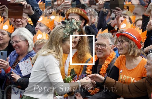 Emmen 27 april 2024
Koningsdag in Emmen met de koninklijke familie . Aanwezig bKoning Willem Alexander Koningin Maxima Prinses Amalia Prinses Alexia Prinses Ariane Prins Constantijn Prinses laurentien Prins Bernhard Prinses Annette Prins Maurits Prinses Marilene Prins Pieter Christiaan Prinses Anita Prins Floris en Prinses Aimee.