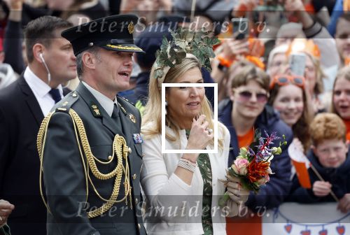 Emmen 27 april 2024
Koningsdag in Emmen met de koninklijke familie . Aanwezig bKoning Willem Alexander Koningin Maxima Prinses Amalia Prinses Alexia Prinses Ariane Prins Constantijn Prinses laurentien Prins Bernhard Prinses Annette Prins Maurits Prinses Marilene Prins Pieter Christiaan Prinses Anita Prins Floris en Prinses Aimee.