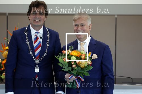 Ede, 26 April 2024
Koninklijke onderscheidingen voor
Marcel Boekhoorn enMarlies Boekhoorn
Burgemeester Rene Verhulst