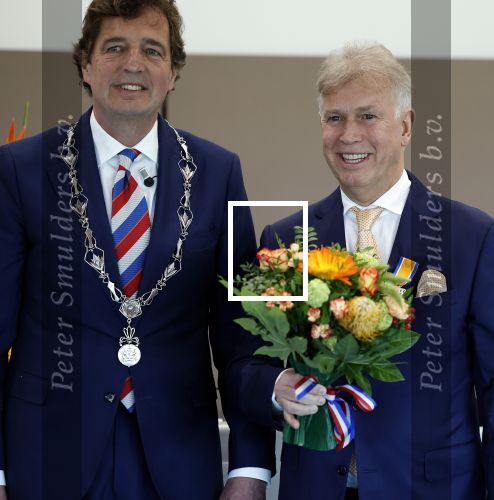 Ede, 26 April 2024
Koninklijke onderscheidingen voor
Marcel Boekhoorn enMarlies Boekhoorn
Burgemeester Rene Verhulst