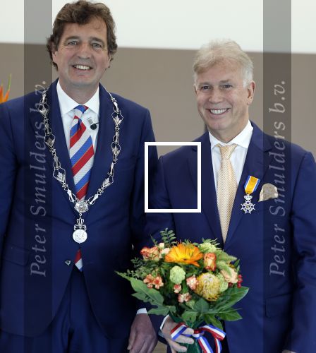 Ede, 26 April 2024
Koninklijke onderscheidingen voor
Marcel Boekhoorn enMarlies Boekhoorn
Burgemeester Rene Verhulst
