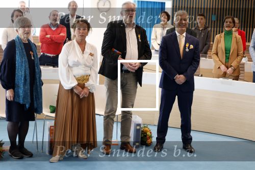 Ede, 26 April 2024
Koninklijke onderscheidingen voor
Marcel Boekhoorn enMarlies Boekhoorn
Burgemeester Rene Verhulst