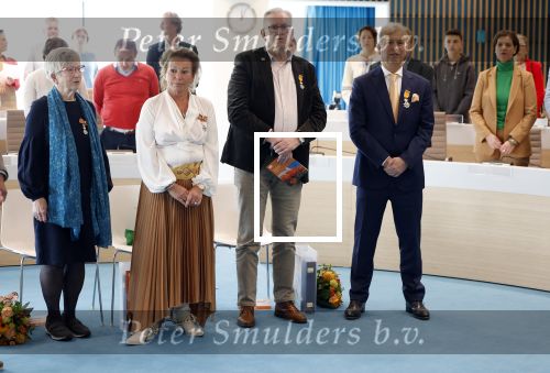 Ede, 26 April 2024
Koninklijke onderscheidingen voor
Marcel Boekhoorn enMarlies Boekhoorn
Burgemeester Rene Verhulst