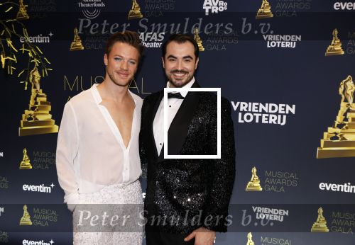 Leusden 24 april 2024
Musical awards Gala bij het Afas Theater in Leusden. Milan v Waardenburg met partner