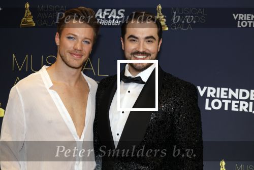 Leusden 24 april 2024
Musical awards Gala bij het Afas Theater in Leusden. Milan v Waardenburg met partner