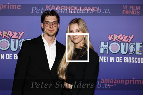 Amsterdam 13 mei 2024
Premiere Crazy House in Tuschinski. Noa Jacobus kwam met haar vriend