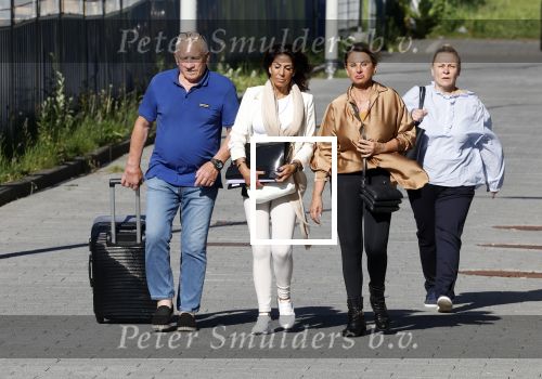 Amsterdam 14 mei 2024
Rechtszaak Rachel Hazes en Marieke v Beek . Verder aanwezig Rob Israel Advocaat Royce de Vries Ricardo Klaverdijk en Bernhard Tomlow. Zaak speelt zich af in Rechtbank Amsterdam. Joop Kruis en Jacqueline Laats kwamen met Rachel mee.
